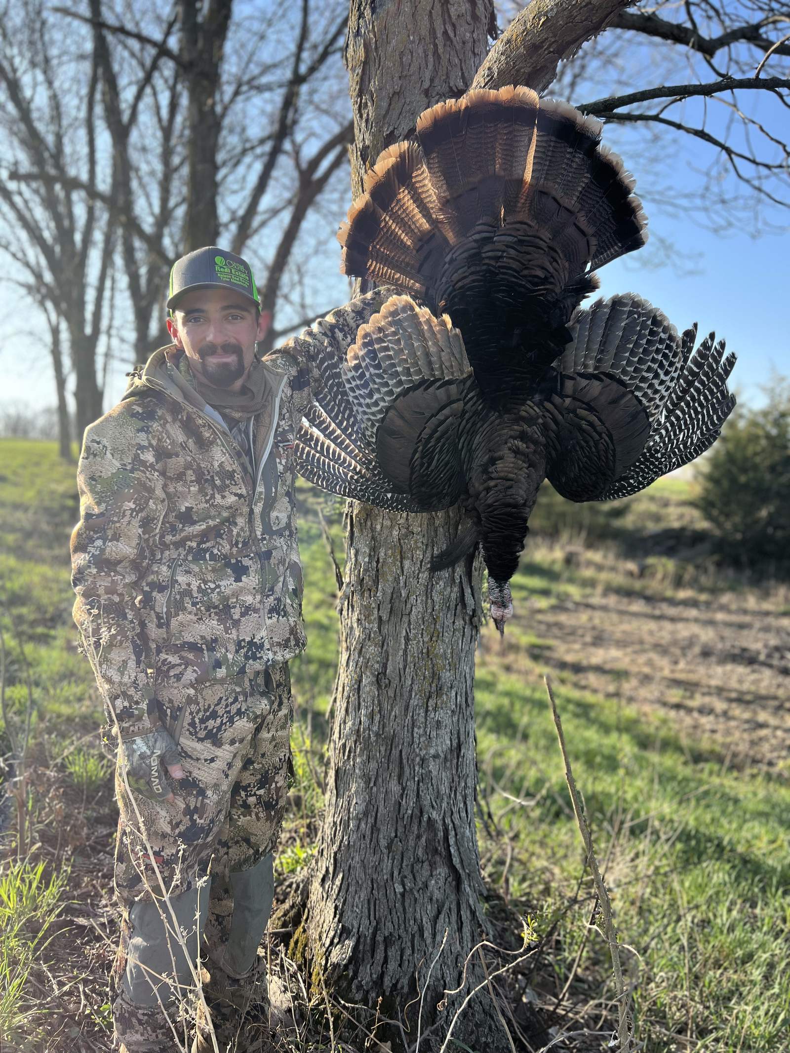 Wild turkey taken on northwest Missouri hunting ground